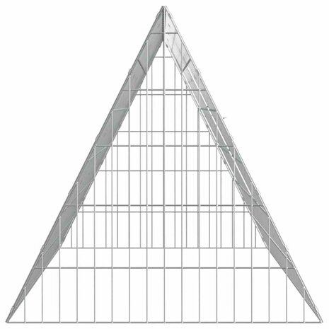 Konijnenkooi Zilver 650 x 55 x 55 cm Gegalvaniseerd staal 7