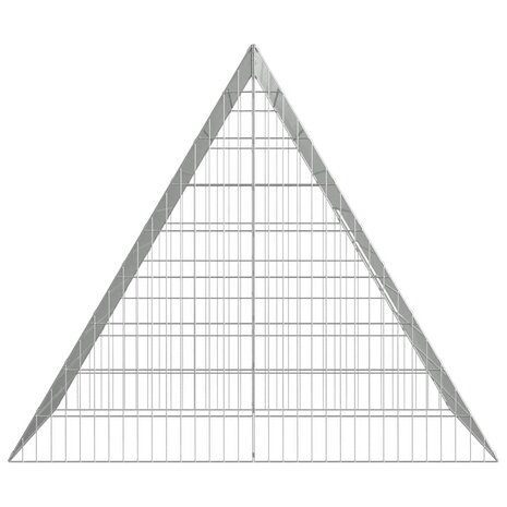 Konijnenkooi Zilver 215 x 100 x 85 cm Gegalvaniseerd staal 7