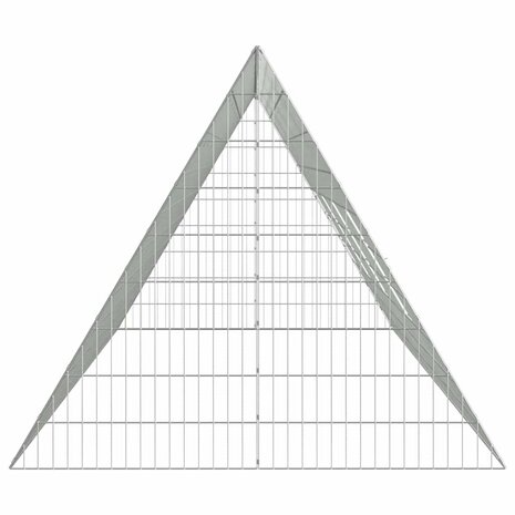 Konijnenkooi Zilver 215 x 100 x 85 cm Gegalvaniseerd staal 7
