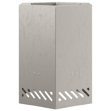 Rookloze Vuurschaal Bruin 38 x 38 x 51 cm Staal 5