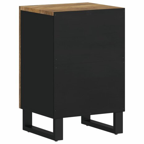 Badkamerkast 38x33x58 cm massief mangohout 6