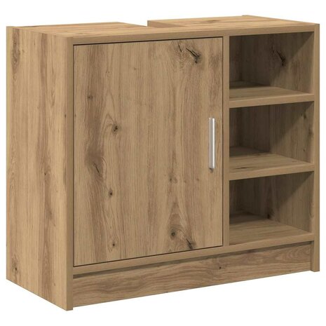 Badkamerkast Artisan Eiken 63 x 29 x 55 cm Bewerkt hout 2