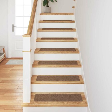 Antislip Trapmatten Latex achterkant 15 pcs Geel 75 x 20 cm PP 3