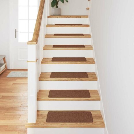 Antislip Trapmatten Latex achterkant 15 pcs Geel 60 x 25 cm PP 3