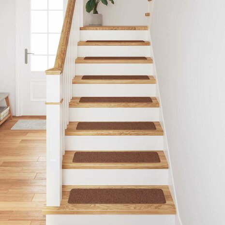 Antislip Trapmatten Latex achterkant 15 pcs Geel 75 x 20 cm PP 3