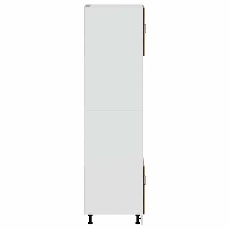 Ovenkasten 2 st Lucca bewerkt hout bruin eikenkleur 6