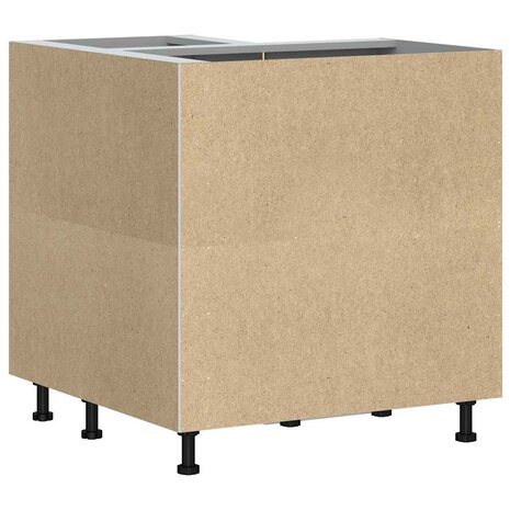 Keuken hoekonderkast "Porto" bewerkt hout bruin eikenkleur 8