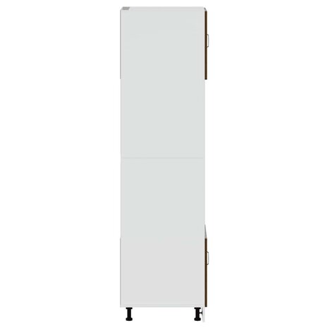 Ovenkasten 2 st Porto bewerkt hout bruin eikenkleur 6