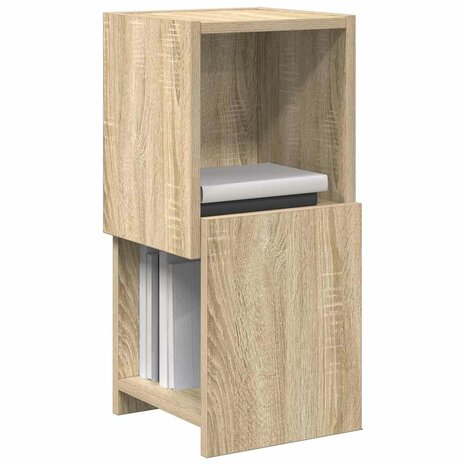 Hoekkast Wit 25,5x25x55cm Bewerkt hout 3