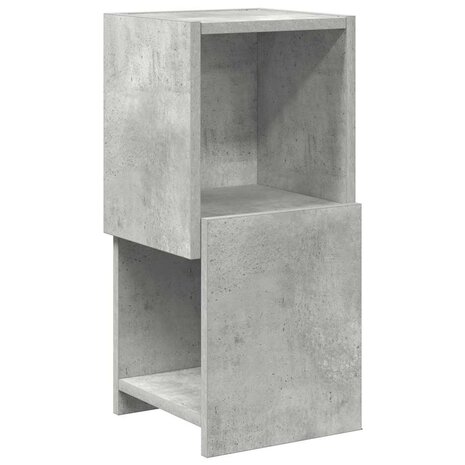Hoekkast Wit 25,5x25x55cm Bewerkt hout 2