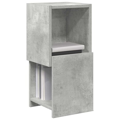 Hoekkast Wit 25,5x25x55cm Bewerkt hout 3