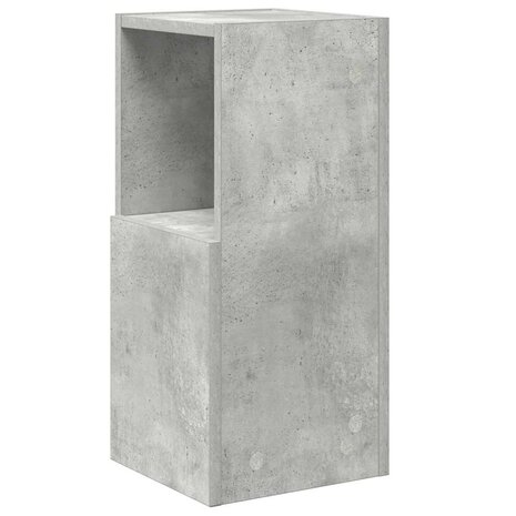 Hoekkast Wit 25,5x25x55cm Bewerkt hout 7