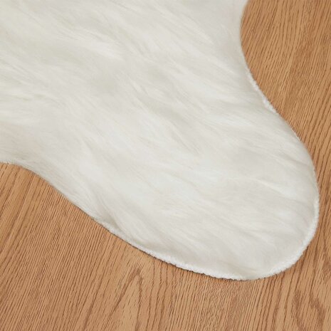 Nep Schapenvacht Tapijt Tafalla Wit 80 x 120 cm Polyester 7