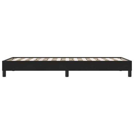 Boxspring zonder matras fluweel zwart 90x210 cm 6
