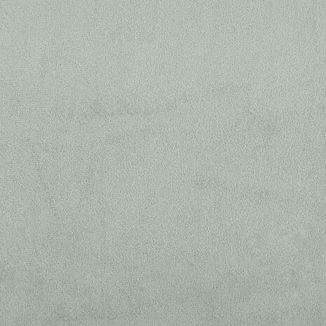 Boxspring zonder matras fluweel lichtgrijs 80x220 cm 9