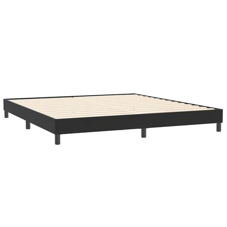Boxspringbed zonder matras 200x210 cm fluweel zwart 7