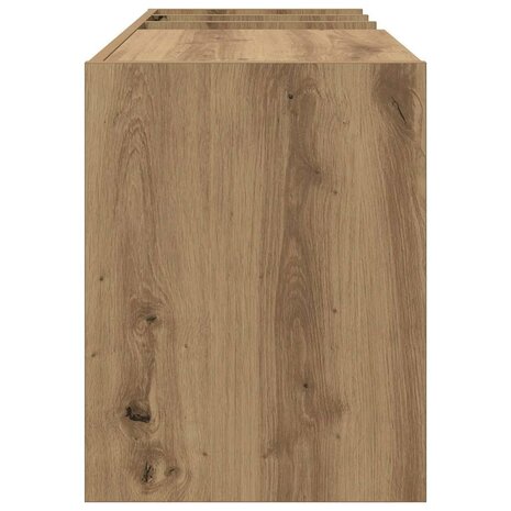 Platenkast Artisan Eiken 78.5 x 35 x 45 cm Bewerkt hout 6