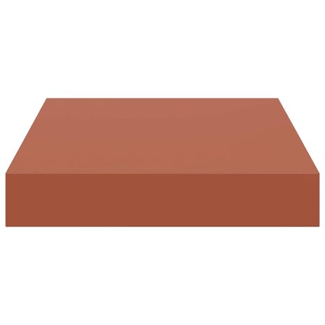 Wandplank Wandgemonteerd Rood 23 x 23,5 x 4 cm Bewerkt hout 6