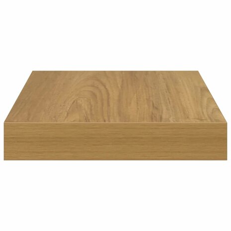 Wandplank Wandgemonteerd Bruin 23 x 23,5 x 4 cm Bewerkt hout 7