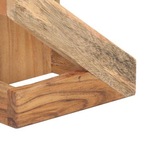 Wijnrek voor 5 flessen massief acaciahout 7