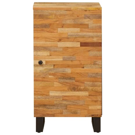 Bijzetkast Bruin 40 x 33,5 x 75 cm Massief Mango Hout 3