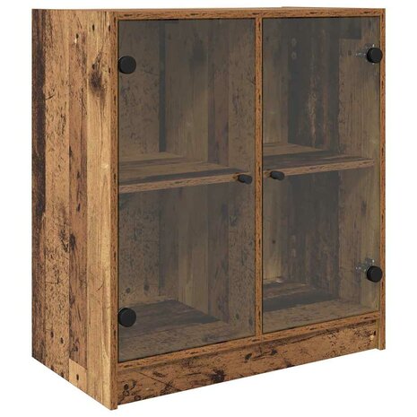 Bijzetkast Oud Hout 68 x 37 x 75,5 cm Bewerkt hout 2