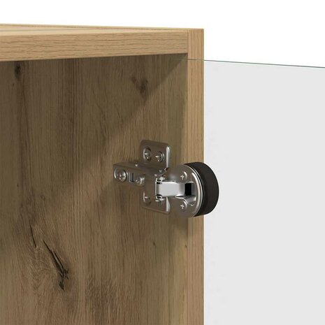 Bijzetkast Artisan Eiken 68 x 37 x 75,5 cm Bewerkt hout 9