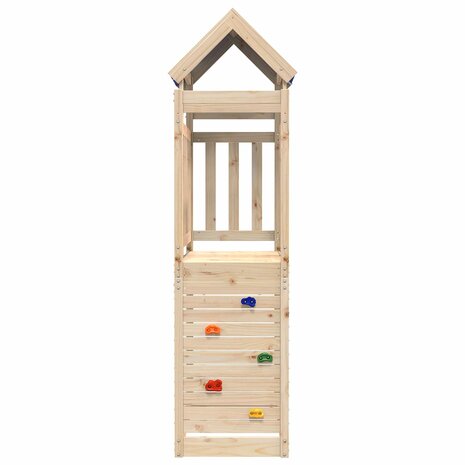 Speeltoren Bruin 110,5 x 52,5 x 215 cm Massief grenenhout 2