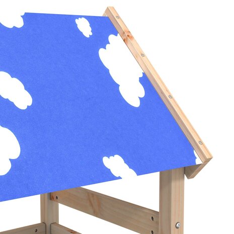 Speeltoren Bruin 52,5 x 110,5 x 215 cm Massief grenenhout 4