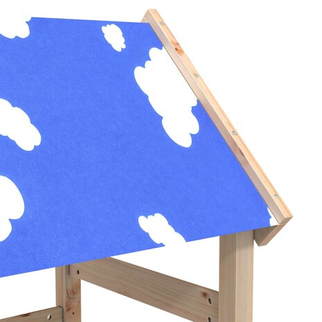 Speeltoren Bruin 52,5 x 110,5 x 215 cm Massief grenenhout 4