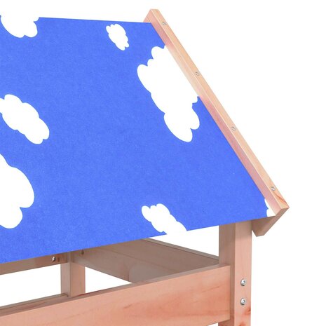 Speeltoren Bruin 52,5 x 85 x 239 cm Massief Douglas hout 4