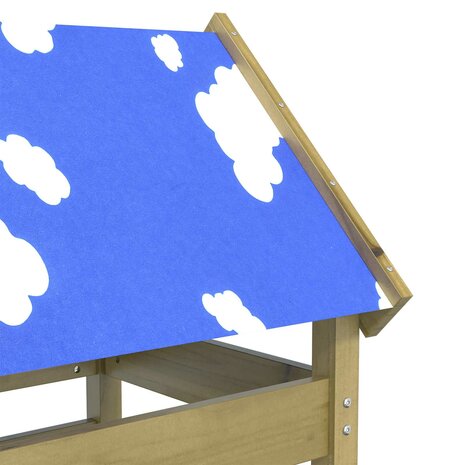 Speeltoren Bruin 85 x 52,5 x 239 cm Massief ge&iuml;mpregneerd hout 4