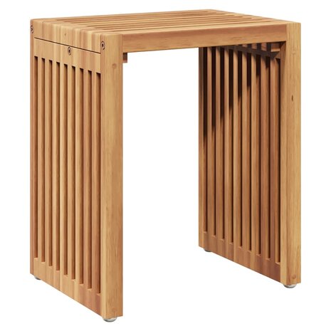 Tuin Bijzettafel 3 pcs Bruin 33 x 44,5 x 51 cm Massief Teakhout 6