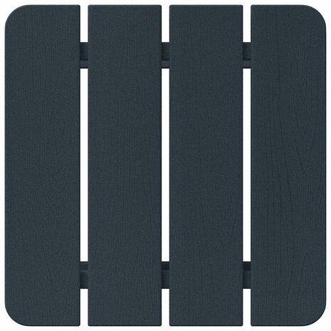 Bijzettafel Marineblauw 38 x 38 x 46 cm Polyetheen 8