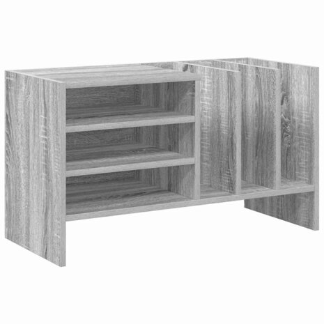 Platenkast Grijs Sonoma 78.5 x 35 x 45 cm Bewerkt hout 2
