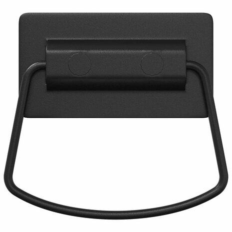 Kast Handvatten 2 pcs Zwart 85 x 45 mm Metaal 5