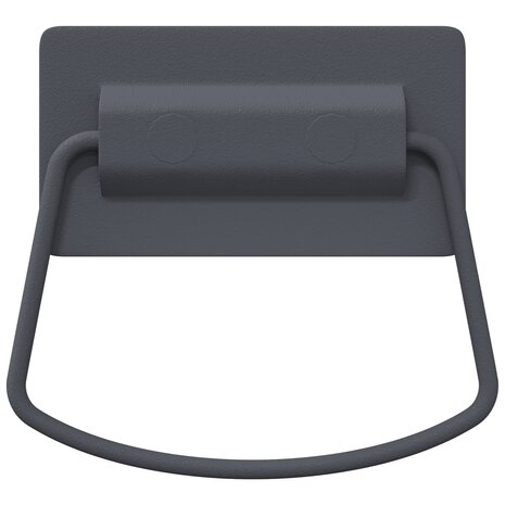 Kast Handvatten 12 pcs Antraciet 85 x 45 mm Metaal 5