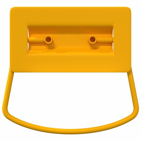 Kast Handvatten 2 pcs Mosterdgeel 85 x 45 mm Metaal 6