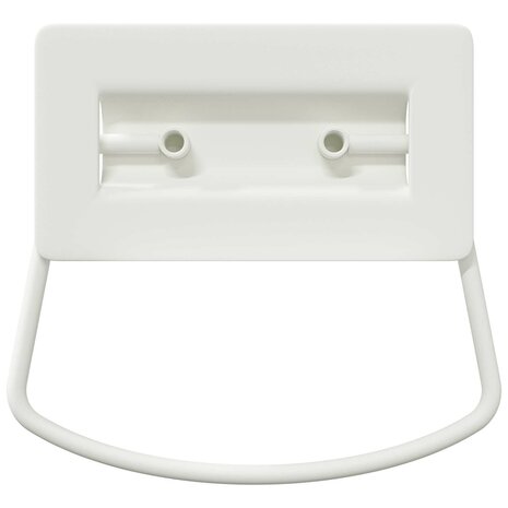 Kast Handvatten 12 pcs Wit 85 x 45 mm Metaal 6