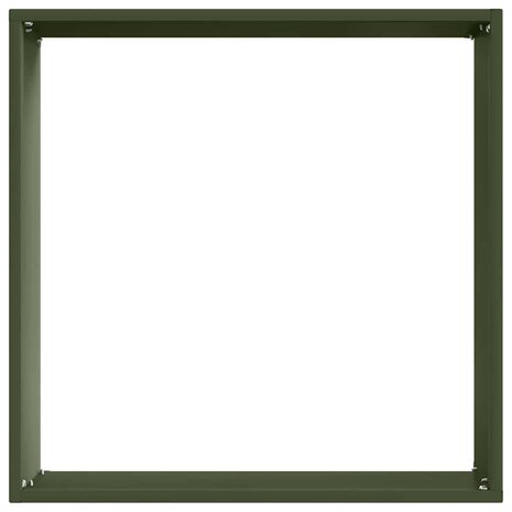 Tuinrand Olijf Groen 40 x 40 x 13 cm Staal 4