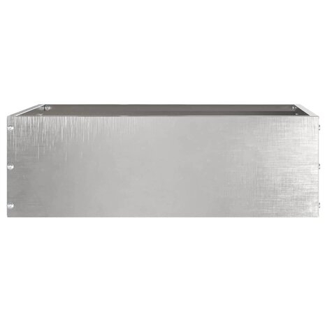 Tuinrand Zilver 40 x 40 x 13 cm Roestvrij staal 3
