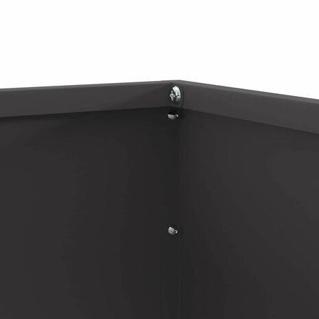 Tuinrand Zwart 50 x 50 x 13 cm Staal 6