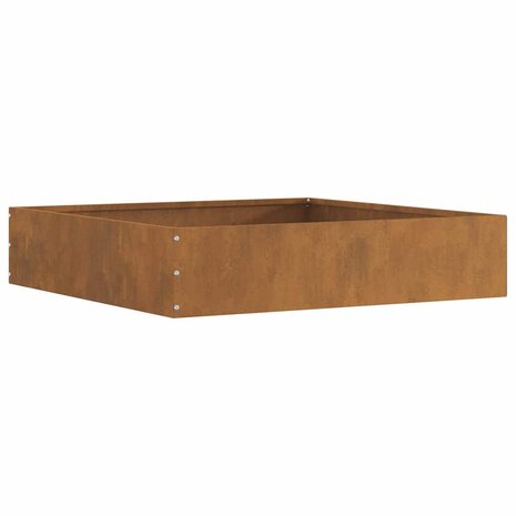 Tuinrand Roestig 60 x 60 x 13 cm Cortenstaal 2
