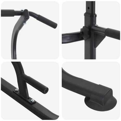 Kracht Toren Dip Station Zwart 102 x 95 x 210 cm 5