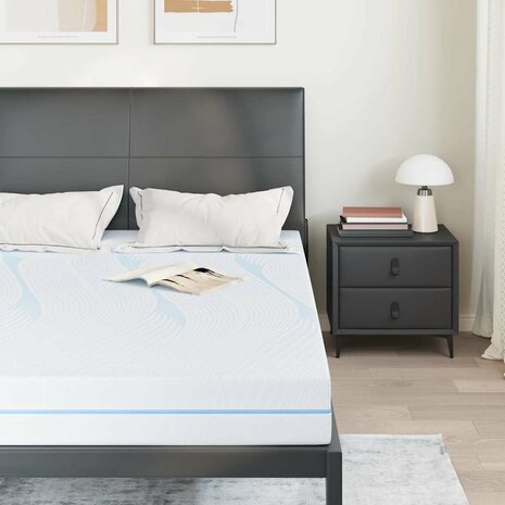 Matras Wit 160 x 200 cm Schuim 3