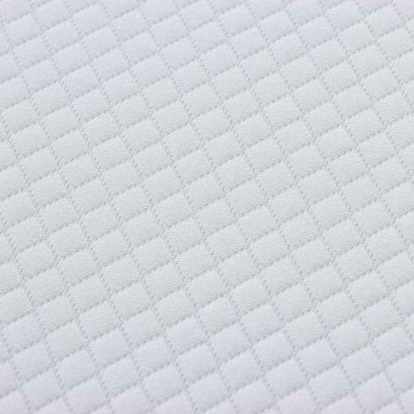 Matras Wit en Grijs 80 x 160 cm Pocketvering 9