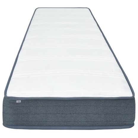 Boxspringmatras 200x70x20 cm medium zacht stof 3