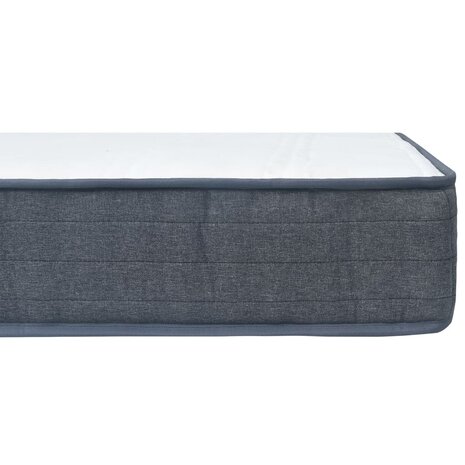 Boxspringmatras 200x70x20 cm medium zacht stof 7