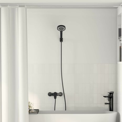 Doucheset Zwart G 1 / 2 inch 1