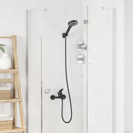 Doucheset Zwart G 1 / 2 inch 3